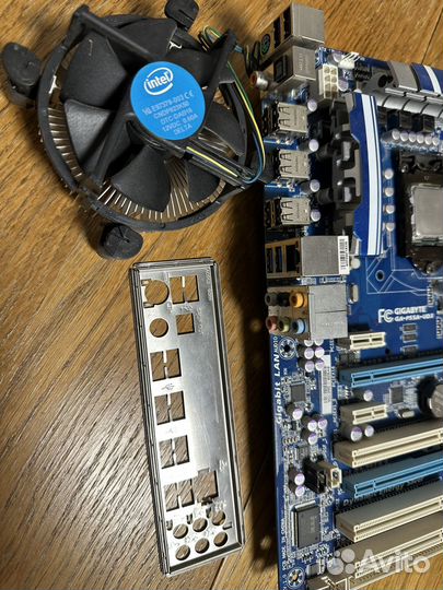 Материнская плата с процессором intel core i5