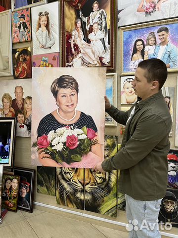 Печать фото на холсте