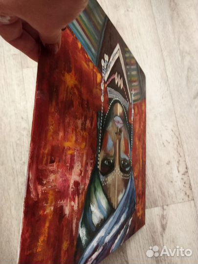 Картина портрет принц Персии Абый масло