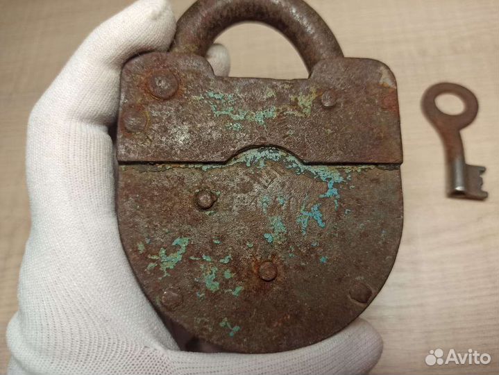 Советский Замок С Ключом Сделано В СССР Ретро