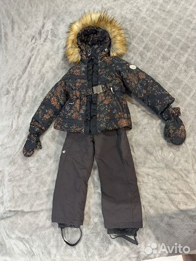 Зимний комбинезон для девочки 104