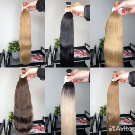 Волосы для наращивания люкс