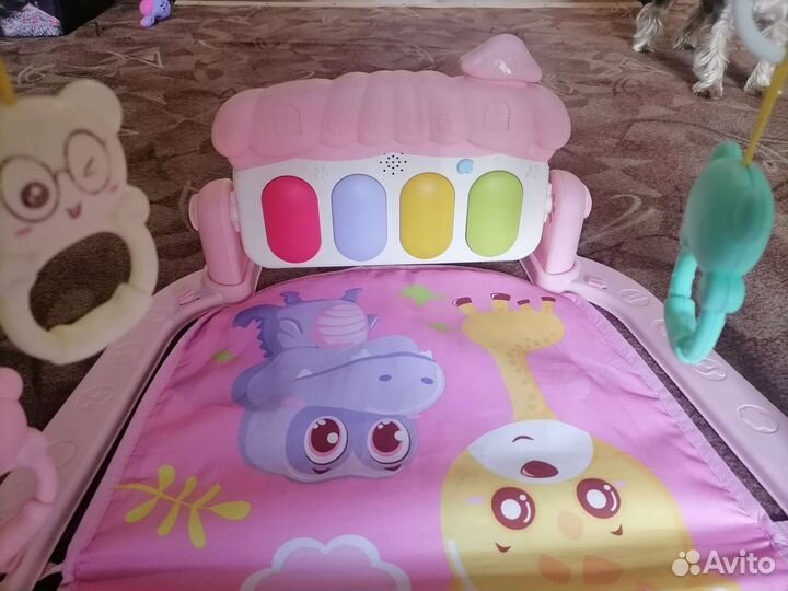 Развивающий коврик музыкальный