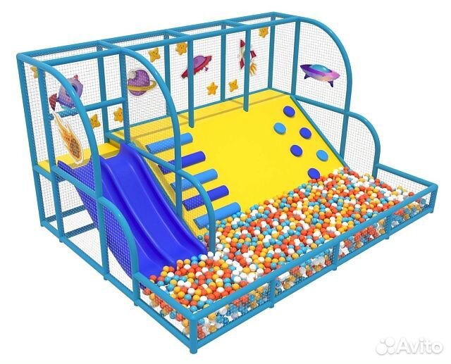 Горка с сухим бассейном