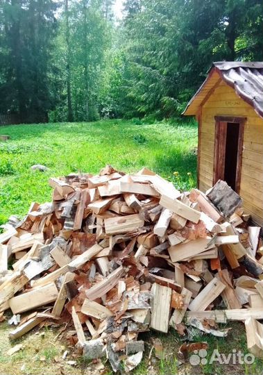 Дрова с доставкой в укладку любого объема