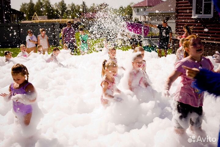 Аниматоры, аквагримм, пенное шоу, мыльные пузыри