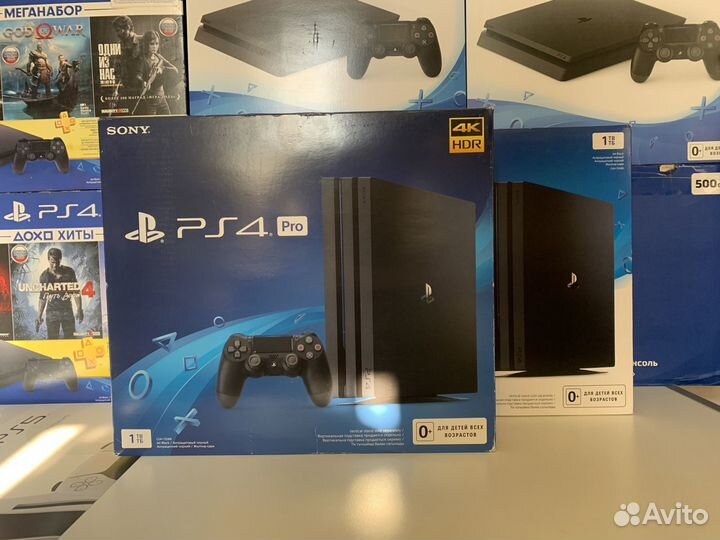 Sony Playstation 4 Pro 1Tb Новая Кредит