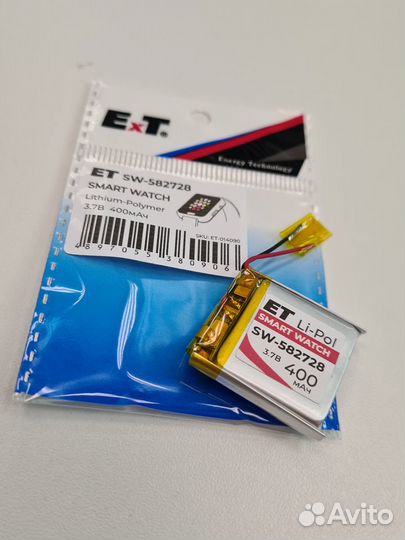 Аккумулятор ET SW-582728 для умных часов