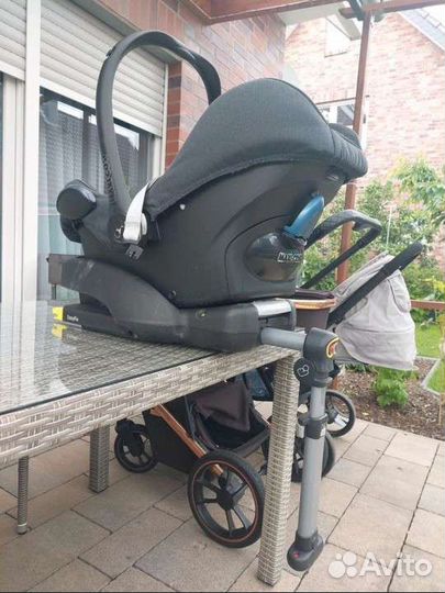 Автолюлька maxi cosi с базой
