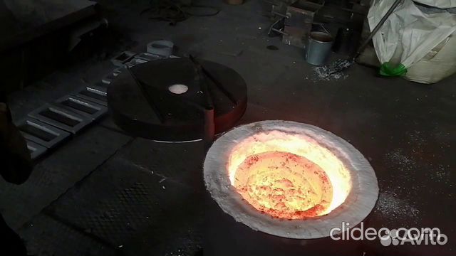 Печь плавильная газовая на 140 кг