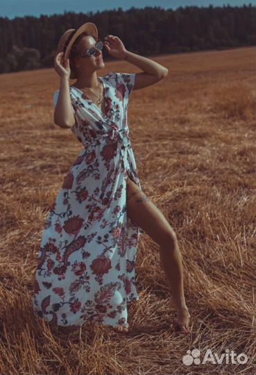 Летнее легкое платье