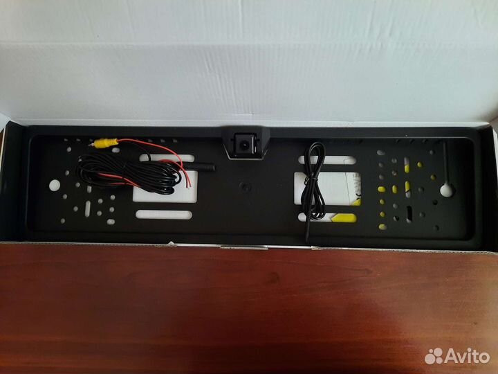 Рамка номерная с камерой