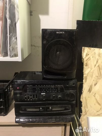 Музыкальный центр sony