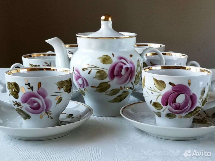 Чайный сервиз СССР барановка