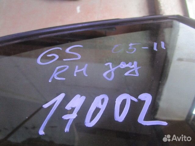 Стекло двери задней правой форточка Lexus GS 300/4