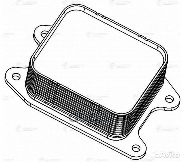 Радиатор масляный VAG A3/Q3/octavia/yeti/G6 1.6