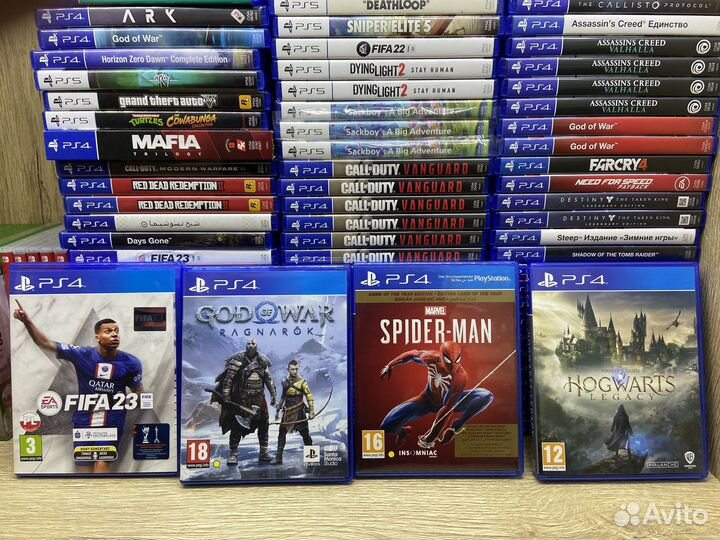 Диски для PS4 PS5 Nintendo Switch xbox без пленки