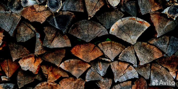 Дрова березовые наколотые