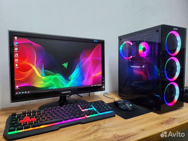 Отличный компьютер с полным комплектом Gtx 1660
