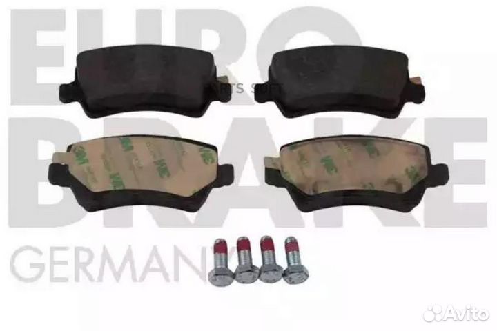 Eurobrake 5502222571 Колодки тормозные задн
