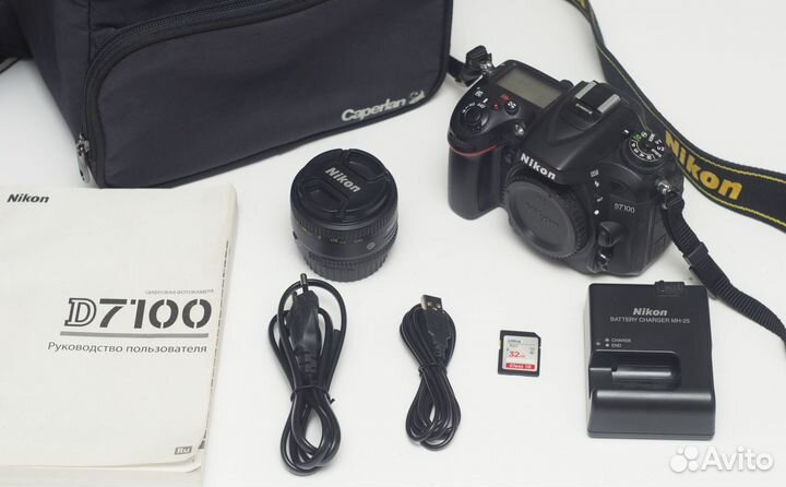 Фотоаппарат nikon d7100(пробег 1000 фото)
