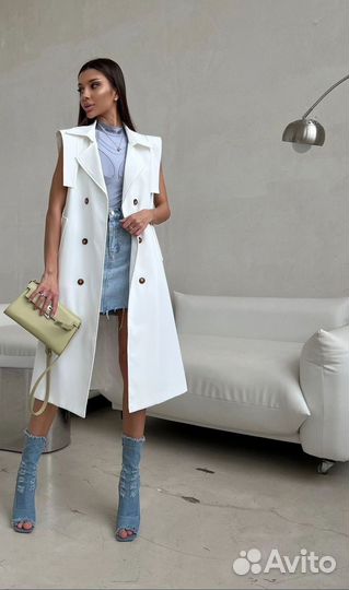 Платье жилет