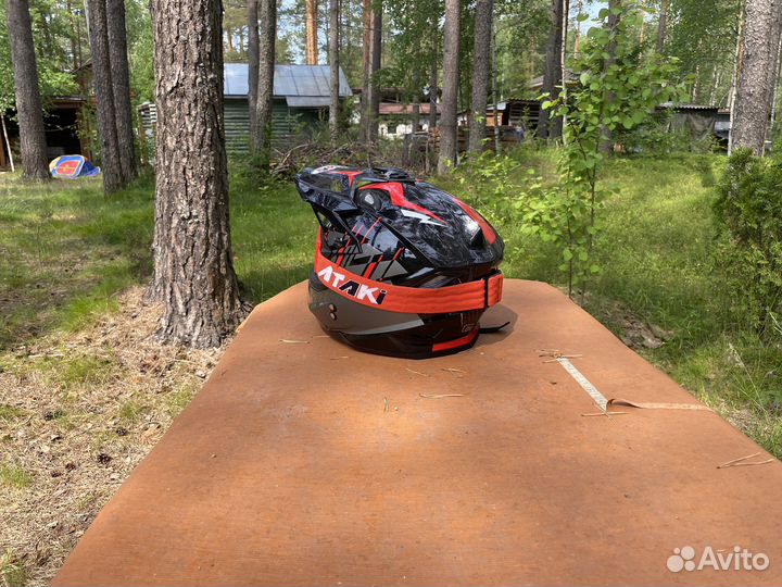 Кроссовый шлем Ataki