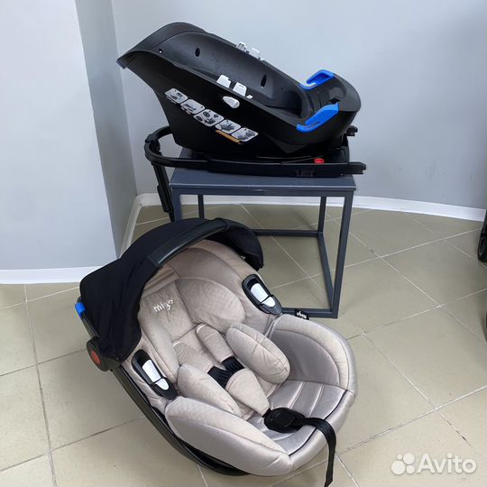 Автолюлька с базой isofix 360