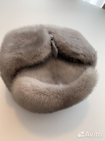 Мужская шапка, норка, р. 58