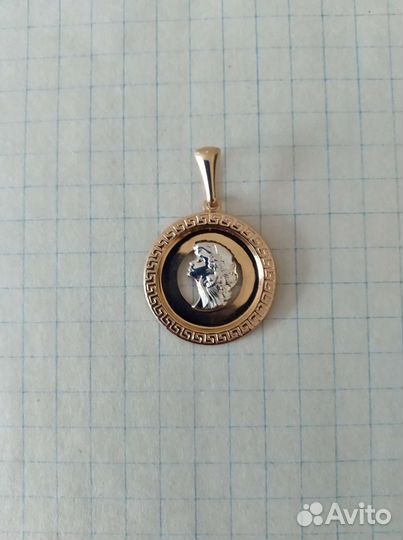 Золотая подвеска