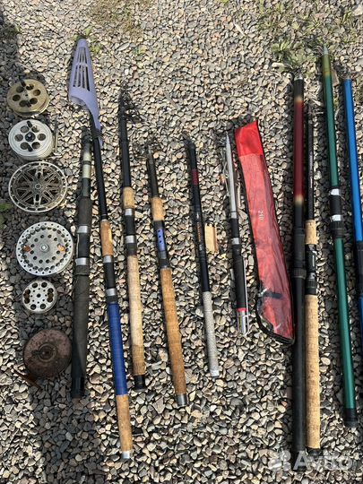 Спининги и удочки катушки СССР