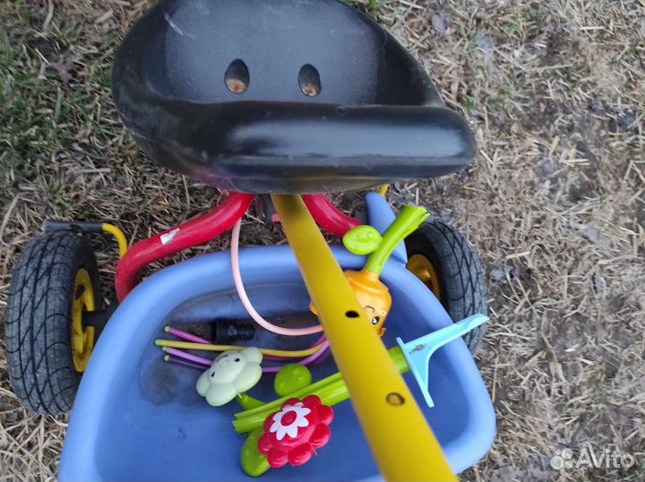 Велосипед с ручкой puky