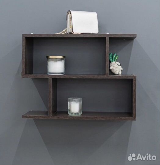 Полка навесная на стену
