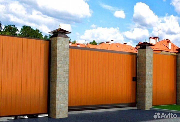 Ворота откатные по договору