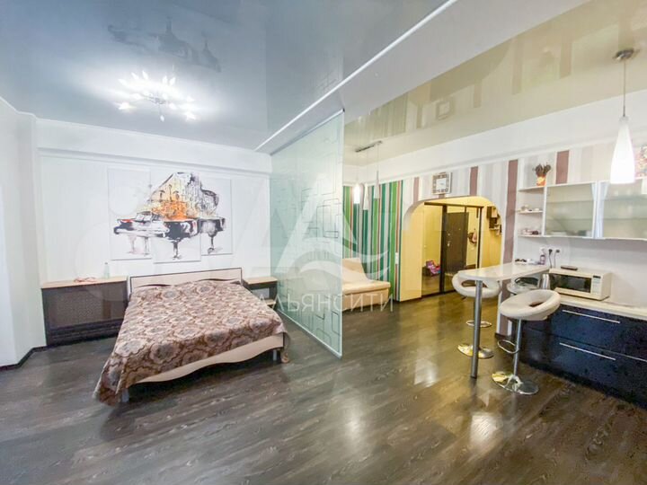 1-к. квартира, 61,6 м², 5/12 эт.