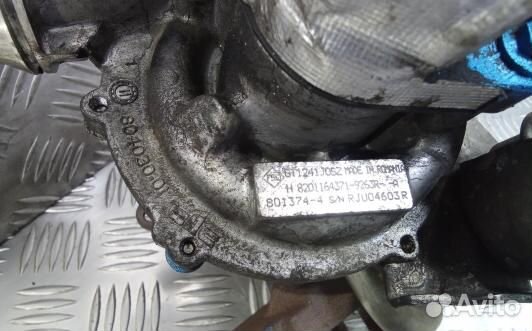 Турбина дизельная renault captur (3GS07BK01)