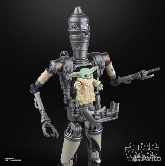 Фигурка Star Wars The Black Series IG-12 & Grogu