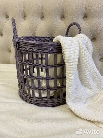 Корзина плетеная корзина для игрушек