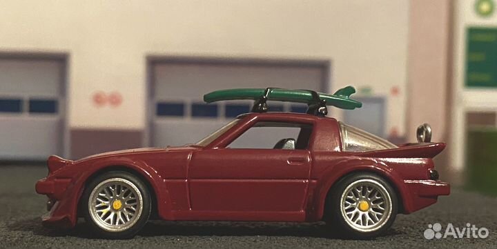 Кастомная модель Mazda RX-7 (hot wheels)