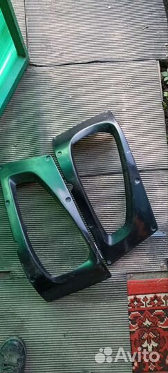 Накладки под фары Калина на Маз Евро