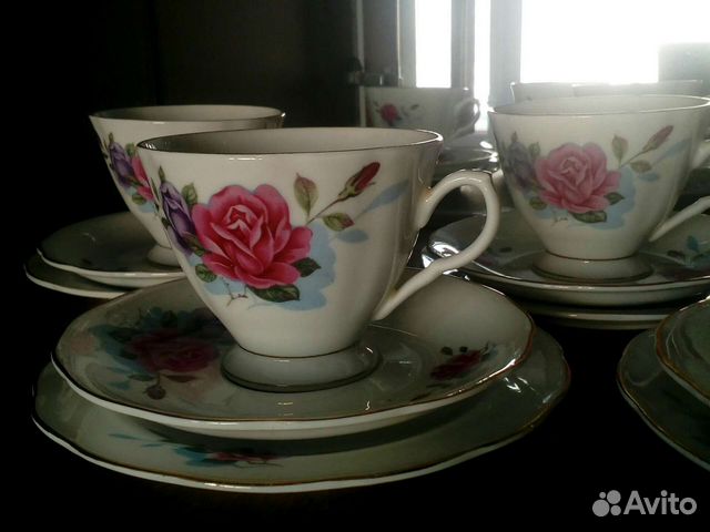 Чайные пары,трио