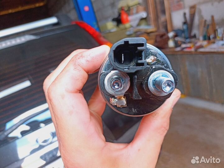 Втягивающее реле стартера Тойота Авенсис 1.6 4afe