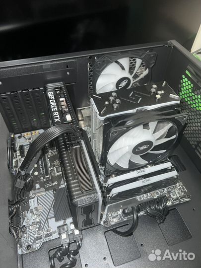 Игровой пк rtx 3060ti, i5-11400f