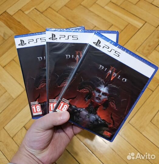 Diablo 4 ps5 диск русская версия