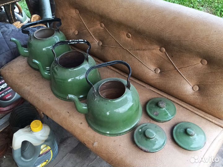Эмалированный чайник СССР