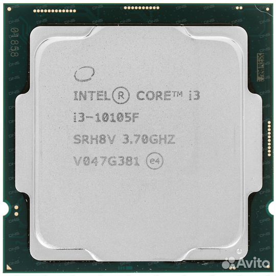 Процессор intel core i3 10105f