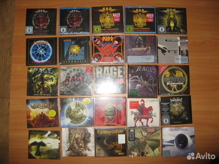 Фирменные CD в ассортименте