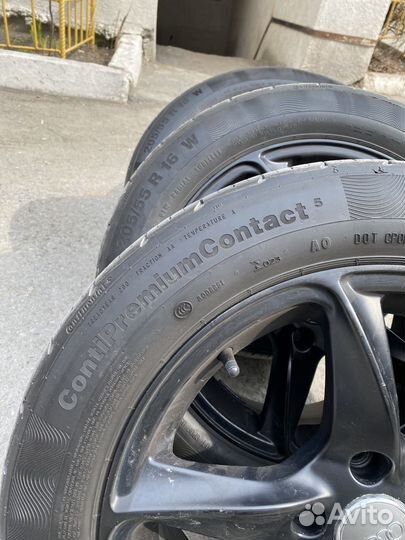 Комплект летних колес на audi (VAG)