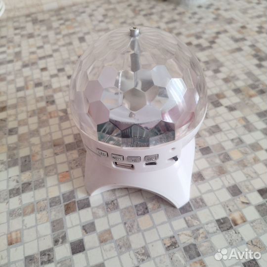 Музыкальный диско шар