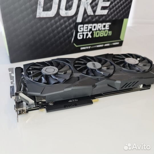 Видеокарта MSI GeForce GTX 1080 Ti duke 11G